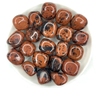 MAHOGANY OBSIDIAN TUMBLE STONE