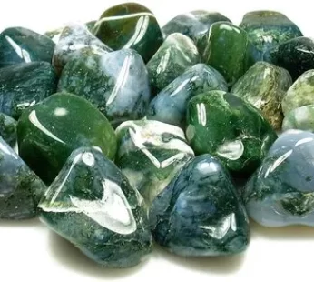 MOSS AGATE TUMBLED STONE