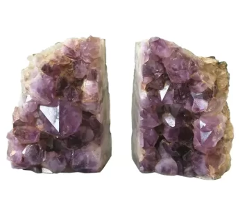 AMETHYST GEOD BOOKEND