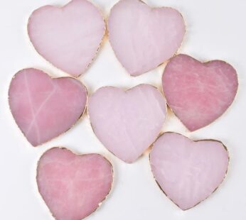 ROSE QUARTZ HEART SHAPE