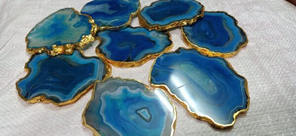 BLUE AGATE COASTER - Image 2