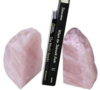 ROSE QUARTZ BOOKEND