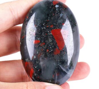 GREY RED BLOOD STONE.