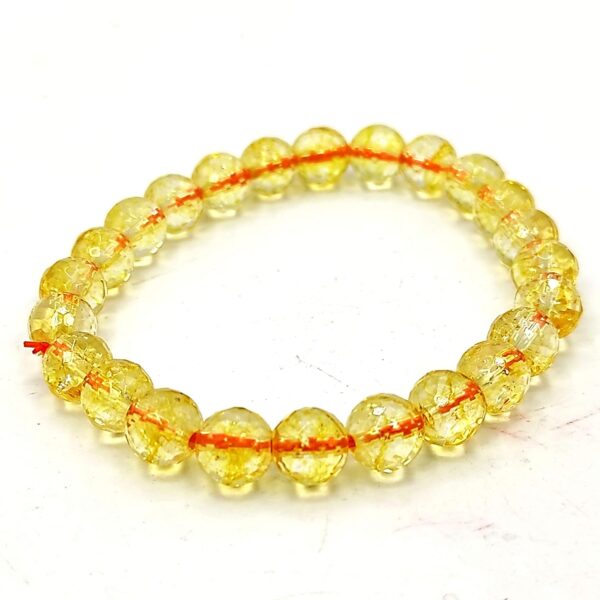 CITRINE BEADS (BRACLET)