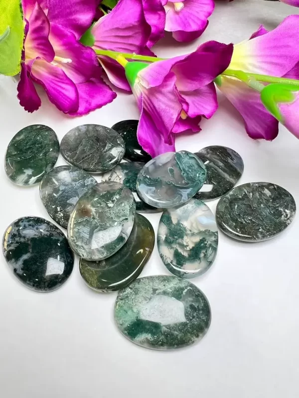 MOSS AGATE (WORRY STONE) - Image 3