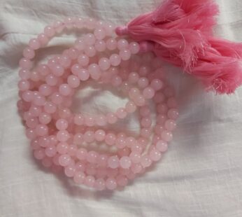 ROSE QUARTZ BEADS (MALA)