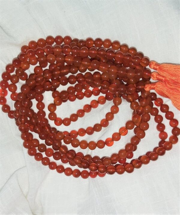 RED AVENTURINE BEADS (MALA)