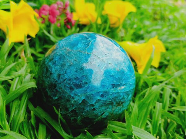 BLUE APATITE (SPHERE STONE) - Image 3