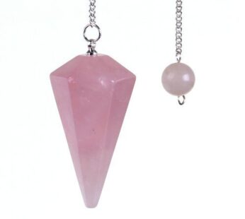 ROSE QUARTZ PENDULUM