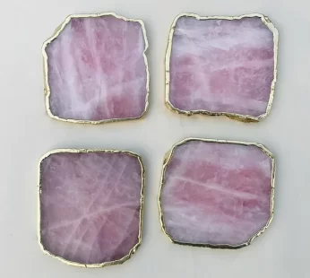 ROSE QUARTZ AGATE PLATTERS