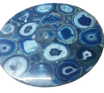 BLUE AGATE ROUND